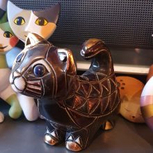 Geros nuotaikos kolekcija – 2 tūkst. katinų skulptūrėlių