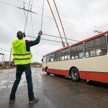 Sostinės viešojo transporto vairuotojai varžėsi meistriškumo varžybose