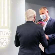 LTOK apdovanoti Tokijo olimpinių žaidynių prizininkai