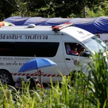 Tęsiama gelbėjimo operacija Tailando urve: iš viso išgelbėti aštuoni vaikai