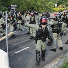 Tūkstančiai žmonių Europos miestuose dalyvavo protestuose prieš Turkijos puolimą