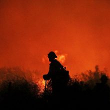 Ugniagesiams pavyko suvaldyti gaisrus pietų Kalifornijoje
