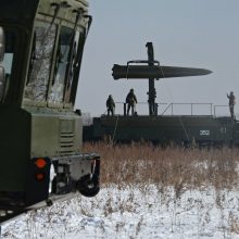 Grėsmingas Kremliaus pranešimas: šalia Lietuvos bus išbandomos „Iskander“ raketos
