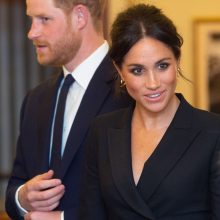 Princas Harry su M. Markle stebėjo miuziklą „Hamiltonas“: pora juokavo visą šou