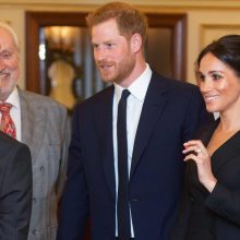 Princas Harry su M. Markle stebėjo miuziklą „Hamiltonas“: pora juokavo visą šou