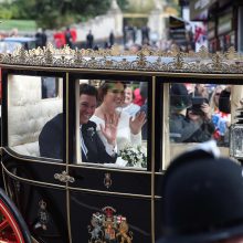 Princesės Eugenie vestuvės Didžiojoje Britanijoje: susirinko pasaulio garsenybės