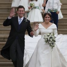 Princesės Eugenie vestuvės Didžiojoje Britanijoje: susirinko pasaulio garsenybės