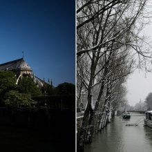 Paryžiaus Dievo Motinos katedrą nuniokojo didžiulis gaisras 