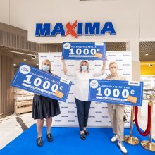 „Maximos“ organizuoto žaidimo „Ačiū, vasara“ laimėtojai apdovanoti vertingais prizais
