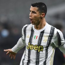 Italijos taurės pusfinalyje Milane – du C. Ronaldo įvarčiai