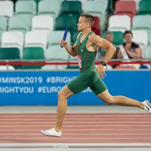 Lietuvos lengvaatlečiai liko per žingsnį nuo Europos žaidynių pusfinalio