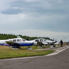 Nidoje – aviacijos šventė: netrūko įspūdingų pasirodymų ir žiūrovų