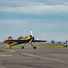 Nidoje – aviacijos šventė: netrūko įspūdingų pasirodymų ir žiūrovų