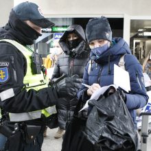 Klaipėdos traukinių stotyje – pareigūnai: jau šiandien vykdė asmenų patikras