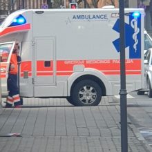 Skaudi nelaimė S. Daukanto gatvėje: pėsčiųjų perėjoje „Audi“ kliudė moterį