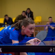 Lietuvos stalo tenisininkai išvyko kovoti dėl kelialapių į Olimpines žaidynes