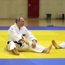 Nelaimė Sočyje: V. Putinas susižalojo per dziudo treniruotes