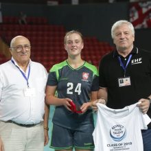 Lietuvos merginų rankinio rinktinė čempionatą pradėjo pergalingai