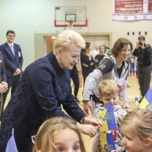 D. Grybauskaitė davė startą „Solidarumo bėgimui“: padėti gali kiekvienas