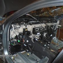 Švedijoje pavogtas prabangus „Volvo“ rastas išardytas Klaipėdoje