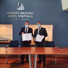 „Vakarų Baltijos laivų statykla“ statys naują keltą „Smiltynės perkėlai“