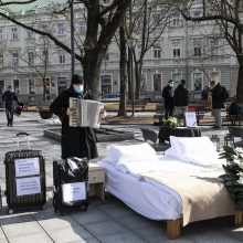 Į „paskutinę vakarienę“ susirinkę viešbučių ir restoranų atstovai prašo pagalbos