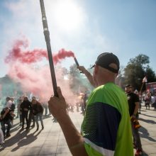 I. Šimonytė sako esanti patenkinta A. Bilotaitės ir A. Dulkio darbu