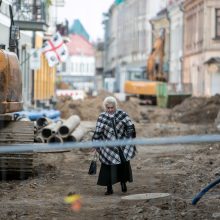 Kaip juda Vilniaus gatvės rekonstrukcija?