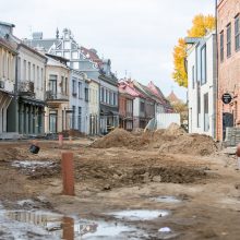 Kaip juda Vilniaus gatvės rekonstrukcija?