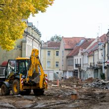 Kaip juda Vilniaus gatvės rekonstrukcija?