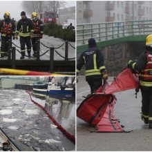 Tarša Dangės upėje lokalizuota: situacija stebima