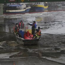 Dėl teršalų Danėje Klaipėda paskelbė ekstremalią situaciją