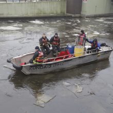 Dėl teršalų Danėje Klaipėda paskelbė ekstremalią situaciją