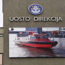 Klaipėdos valstybinio jūrų uosto direkcijos įvaizdžiu nokautuos krizę