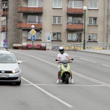 Bręsta motociklininkų antplūdis: kelių vilkai perspėja dėl padarinių