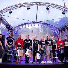 Vilniaus sporto festivalis finišavo štangos spaudimo rekordo šturmu