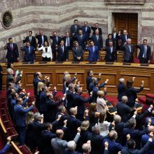 Darbą pradėjo naujasis Graikijos parlamentas