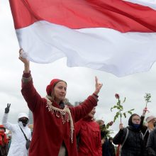 Baltarusijoje per opozicijos eitynes sulaikyta daugiau nei 100 protestuotojų