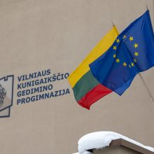 Vilniuje kitą savaitę vienoje mokykloje atnaujinamas kontaktinis ugdymas
