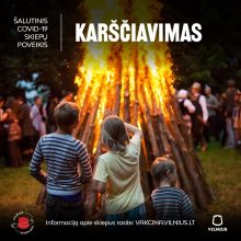 Vilnius pristato reklaminę kampaniją: šalutinis vakcinos poveikis – grįžimas į įprastą gyvenimą