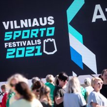Vilniaus sporto festivalis finišavo štangos spaudimo rekordo šturmu