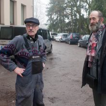 Susitiko: Olegas <span style=color:red;>(kairėje)</span> ir Kostas vėl pasimatė tik po 27 metų.