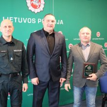 Apdovanoti geriausi Kauno policijos sportininkai: nieko nėra neįmanomo!