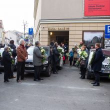 Aktorius A. Storpirštis atgulė amžino poilsio Menininkų kalnelyje