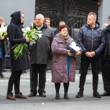 Aktorius A. Storpirštis atgulė amžino poilsio Menininkų kalnelyje