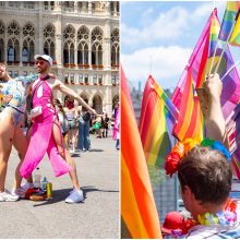 Šimtatūkstantiniame „Pride“ parade – tik per plauką nuo tragedijos