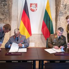 Lietuvos kariuomenės brigada „Geležinis Vilkas“ priskirta Vokietijos divizijai
