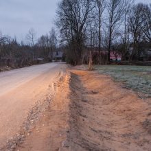 Tragiškos būklės Jūrės kelias – vėl akiratyje: darbininkai dingo vos įpusėjus darbus