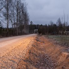 Tragiškos būklės Jūrės kelias – vėl akiratyje: darbininkai dingo vos įpusėjus darbus