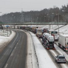 Dėl masinės avarijos Vakariniame aplinkkelyje buvo uždarytas eismas